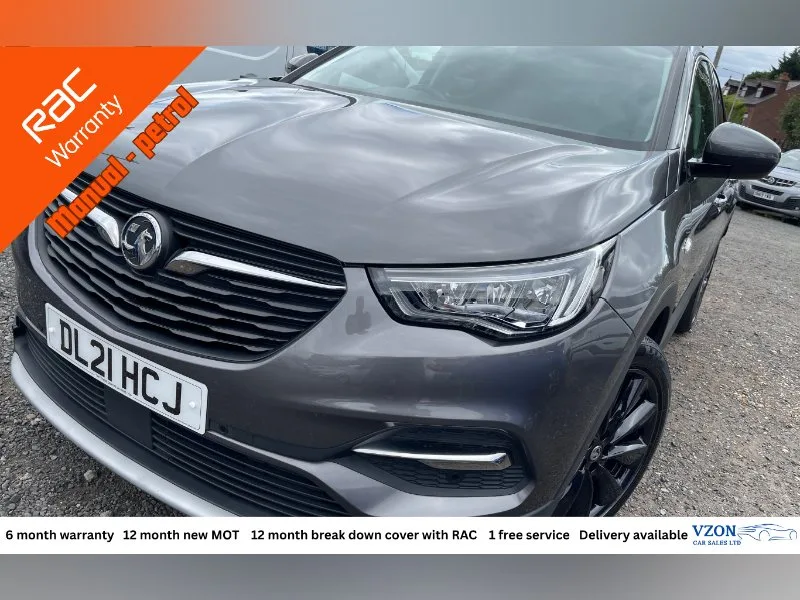 2021 Vauxhall Grandland X 1.2 Turbo Elite Nav SUV 5dr Petrol Manual 6Spd Euro 6 (s/s) (130 ps)