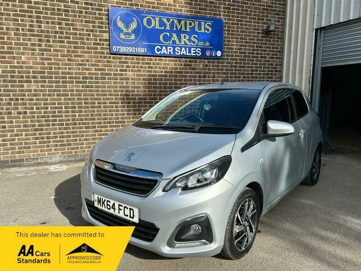 2014 Peugeot 108 1.2 VTi PureTech Allure Euro 5 3dr