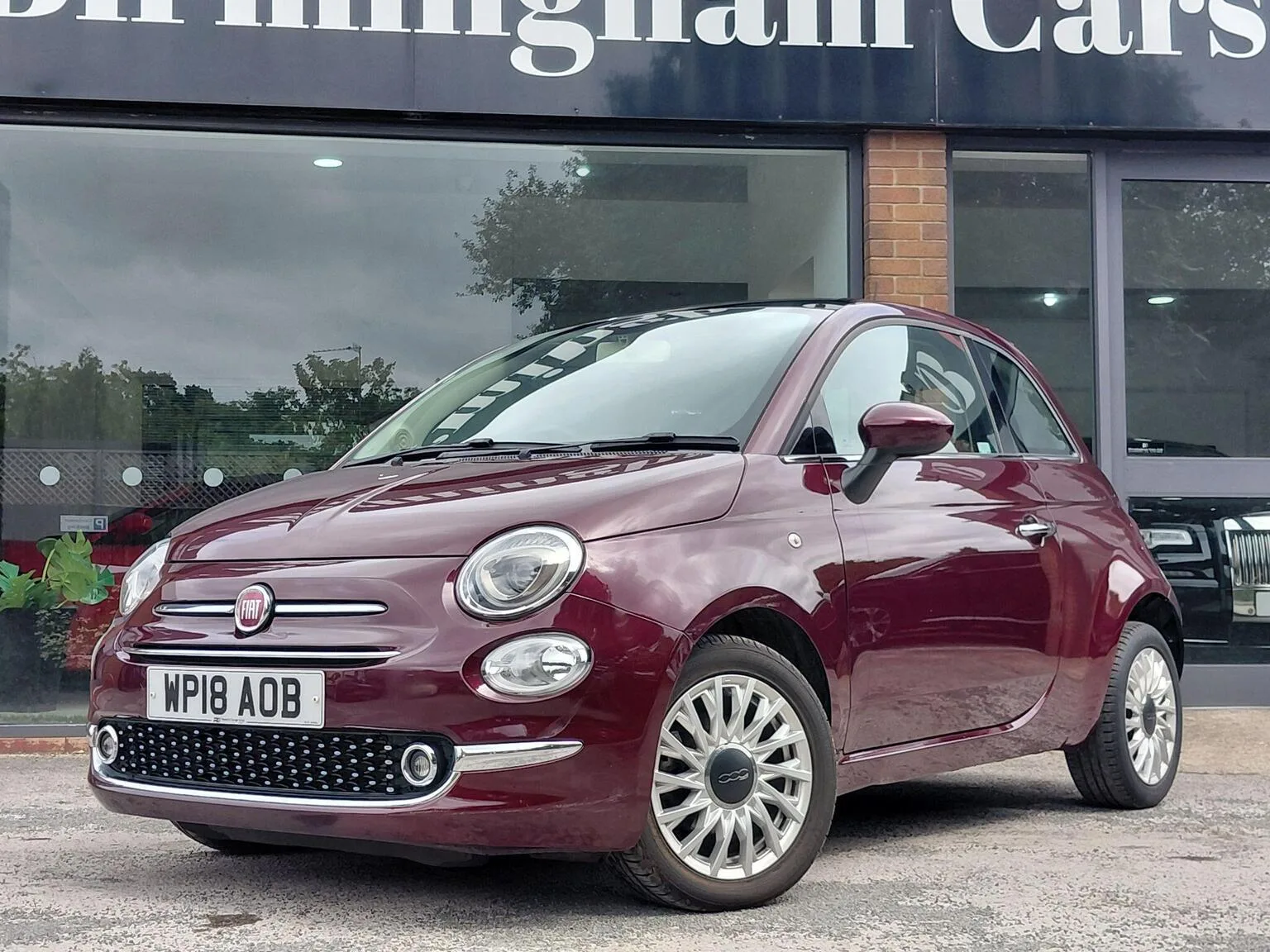 2018 Fiat 500 1.2 Lounge Euro 6 (s/s) 3dr
