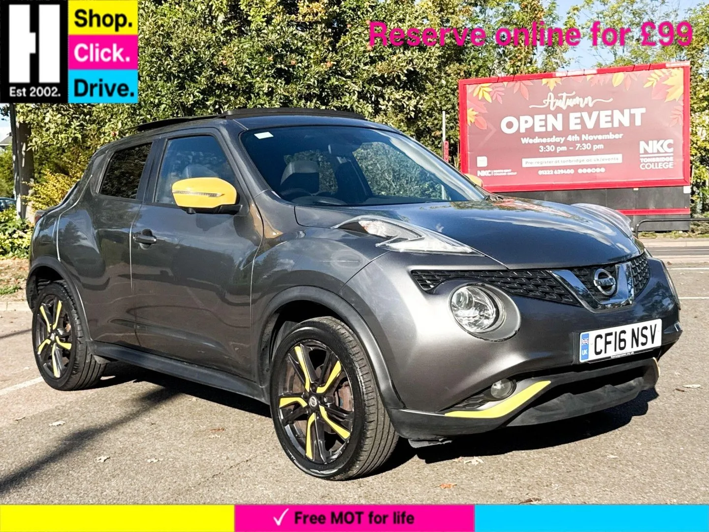 2016 Nissan Juke 1.2 DIG-T Tekna SUV 5dr Petrol Manual Euro 6 (s/s) (115 ps)