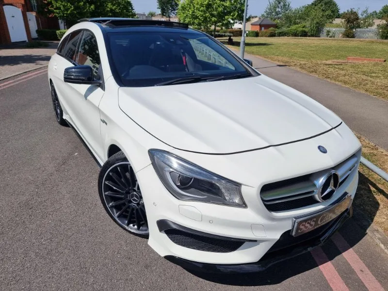 2016 Mercedes-Benz CLA Class 2.0 CLA45 AMG Shooting Brake SpdS DCT 4MATIC Euro 6 (s/s) 5dr