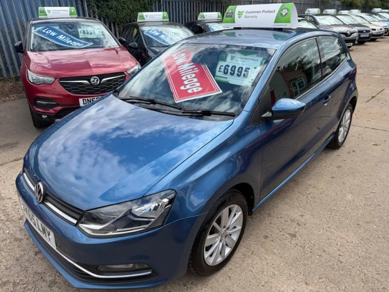2015 Volkswagen Polo 1.0 BlueMotion Tech SE Euro 6 (s/s) 3dr
