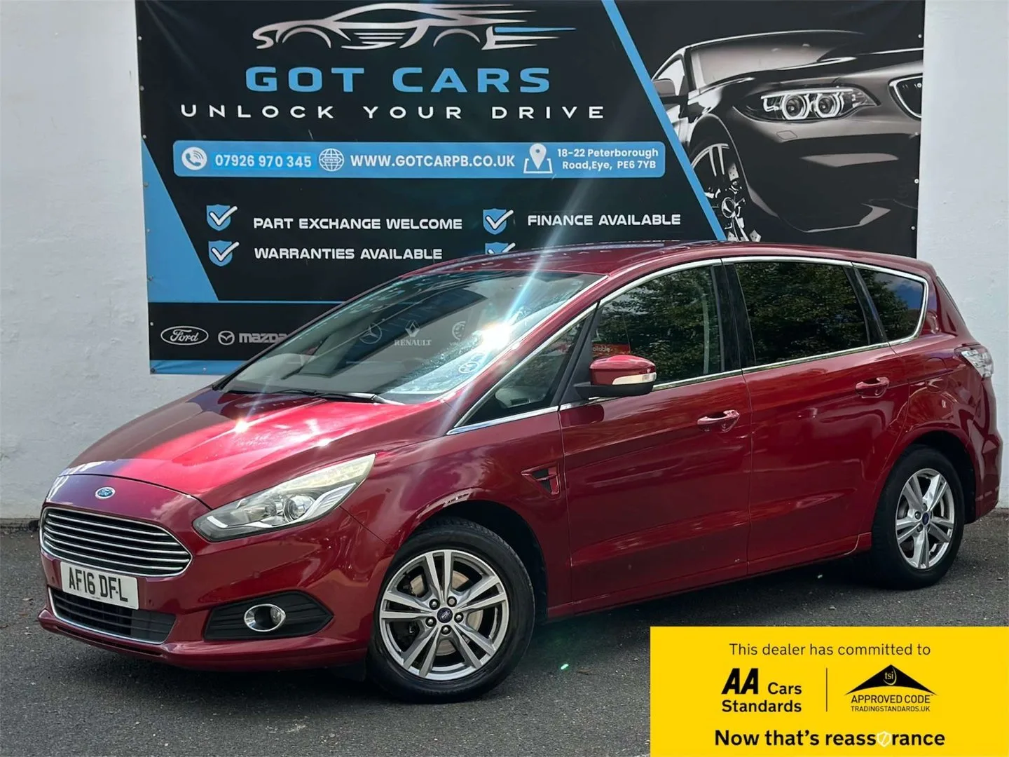 2016 Ford S-Max 2.0 TDCi Titanium MPV 5dr Diesel Manual Euro 6 (s/s) (150 ps)
