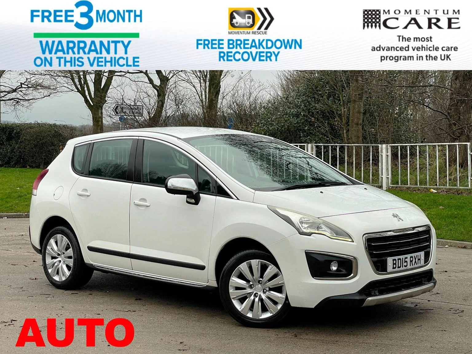 2015 Peugeot 3008 1.6 e-HDi Allure EGC Euro 5 (s/s) 5dr