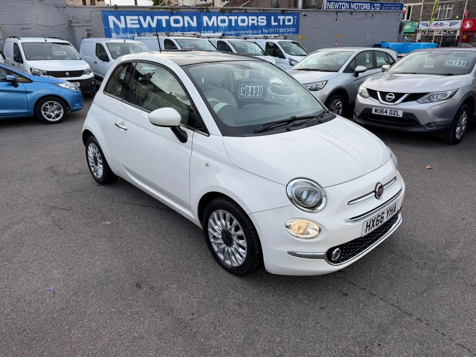 2016 Fiat 500 0.9 TwinAir Lounge Euro 6 (s/s) 3dr