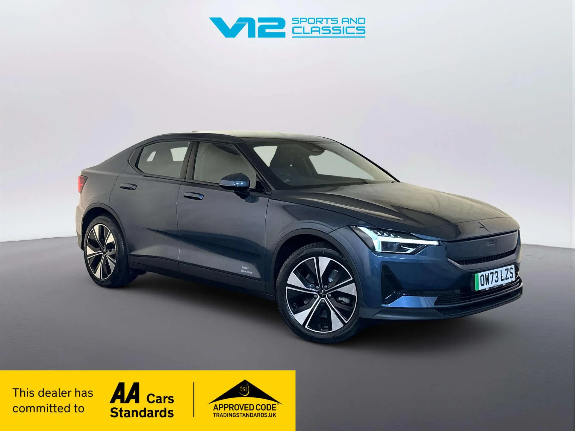 2023 Polestar 2 Single Motor 82kWh Long Range Fastback 5dr Electric Auto RWD (299 ps)