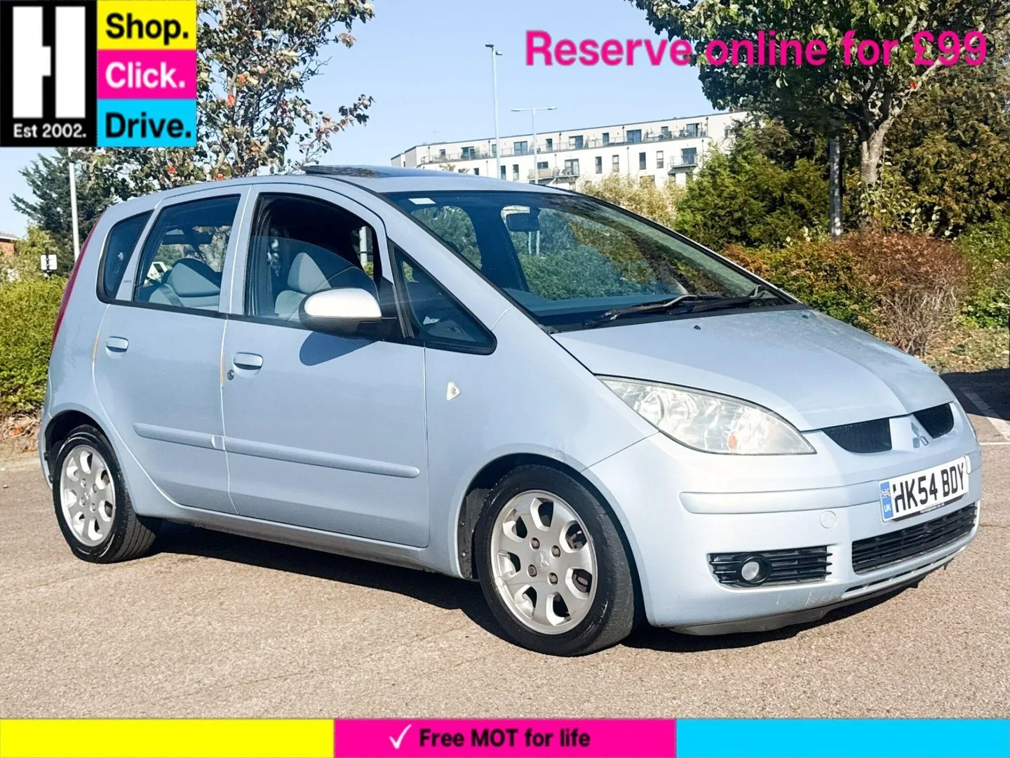 2005 Mitsubishi Colt 1.5 DI-D Equippe Hatchback 5dr Diesel Manual (126 g/km, 94 bhp)