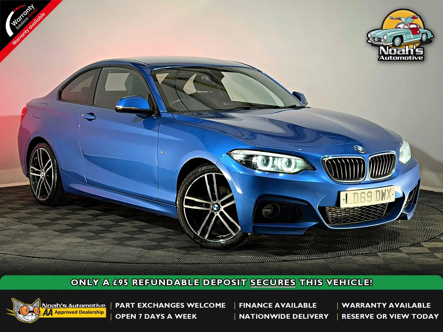 2019 BMW 2 Series 218D M SPORT