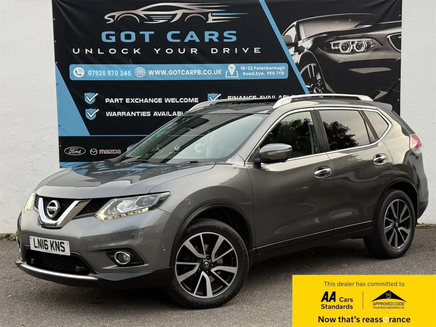 2016 Nissan X-Trail 1.6 dCi Tekna SUV 5dr Diesel XTRON Euro 6 (s/s) (130 ps)