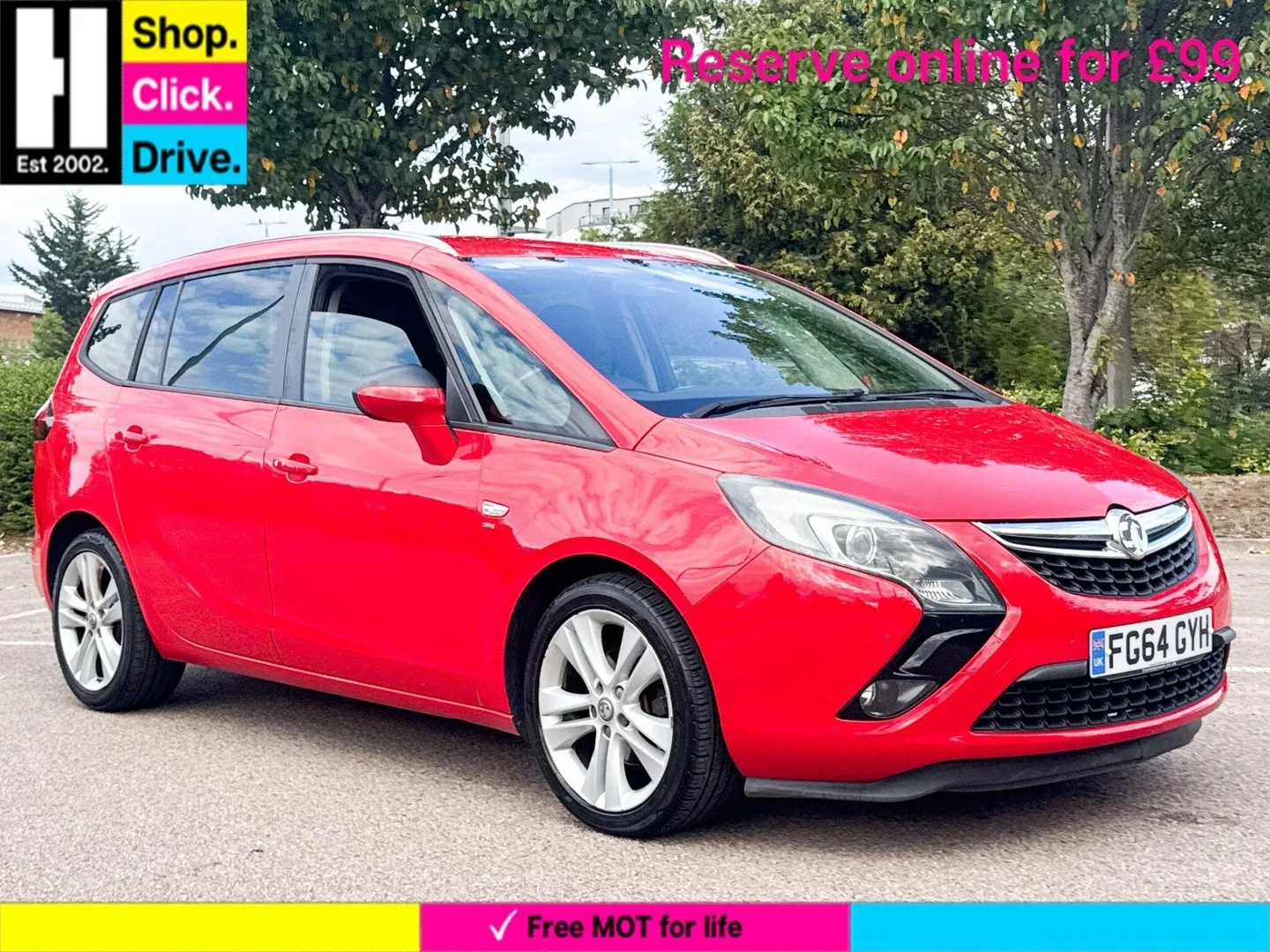 2014 Vauxhall Zafira 1.4i Turbo SRi MPV 5dr Petrol Manual Euro 6 (140 ps)