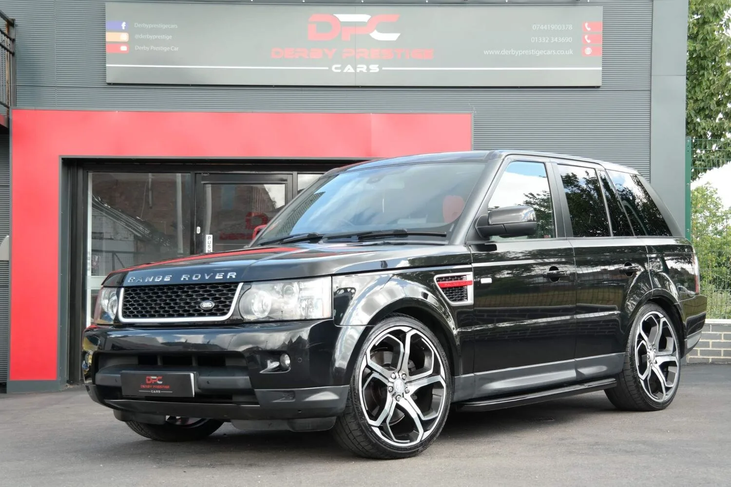 2012 Land Rover Range Rover Sport 3.0 SD V6 HSE Red Auto 4WD Euro 5 5dr