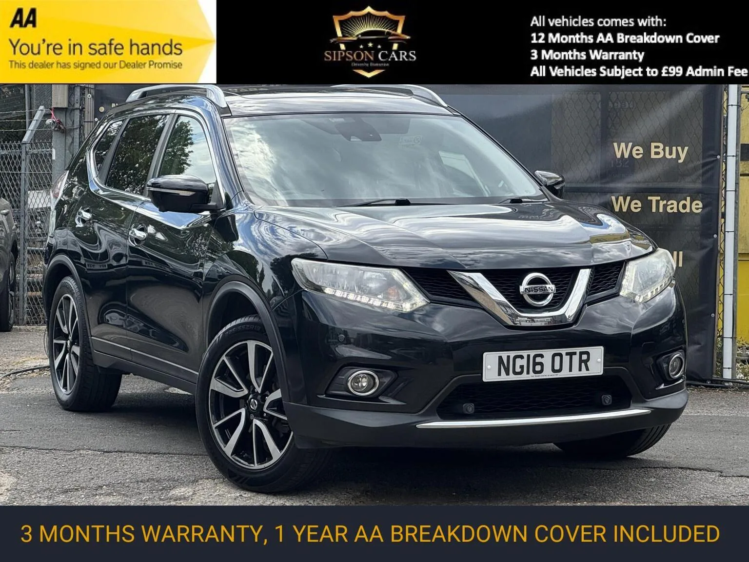 2016 Nissan X-Trail 1.6 DIG-T n-tec Euro 6 (s/s) 5dr