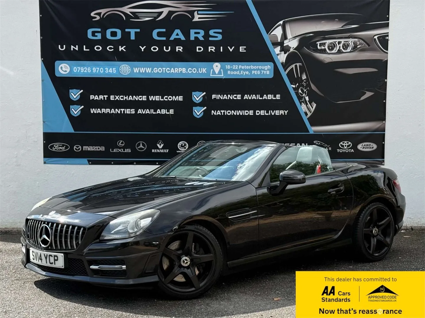 2014 Mercedes-Benz SLK 2.1 SLK250 CDI AMG Sport Convertible 2dr Diesel G-Tronic+ Euro 5 (s/s) (204