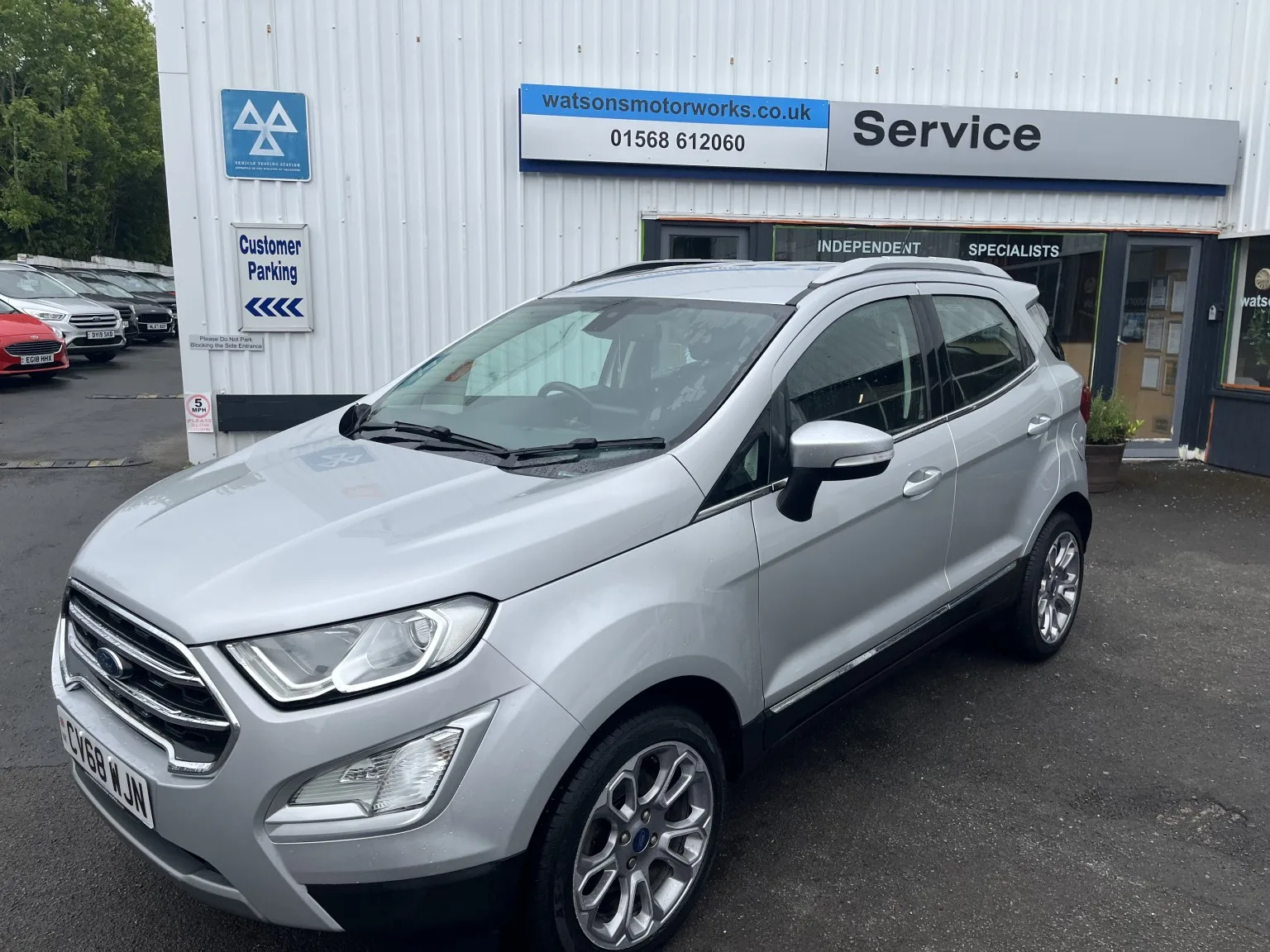 2018 Ford Ecosport 1.0T 125PS Automatic Titanium, 41282 miles