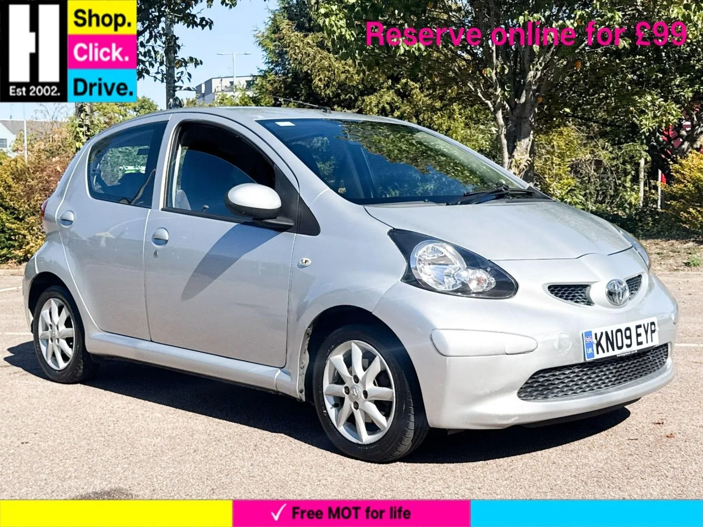 2009 Toyota Aygo 1.0 VVT-i Platinum Hatchback 5dr Petrol Manual Euro 4 (67 bhp)