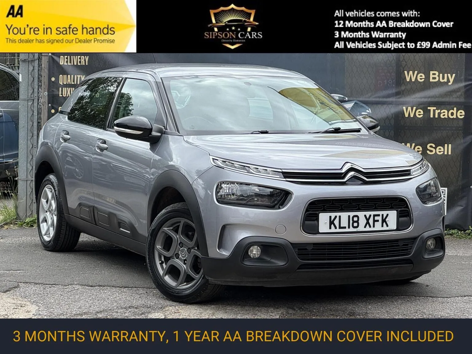 2018 Citroen C4 Cactus 1.2 PureTech Feel Euro 6 (s/s) 5dr