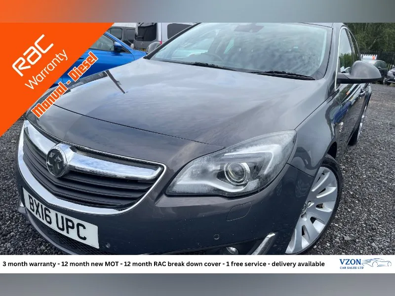 2016 Vauxhall Insignia 2.0 CDTi ecoFLEX Elite Nav Hatchback 5dr Diesel Manual Euro 6 (s/s) (170 ps)