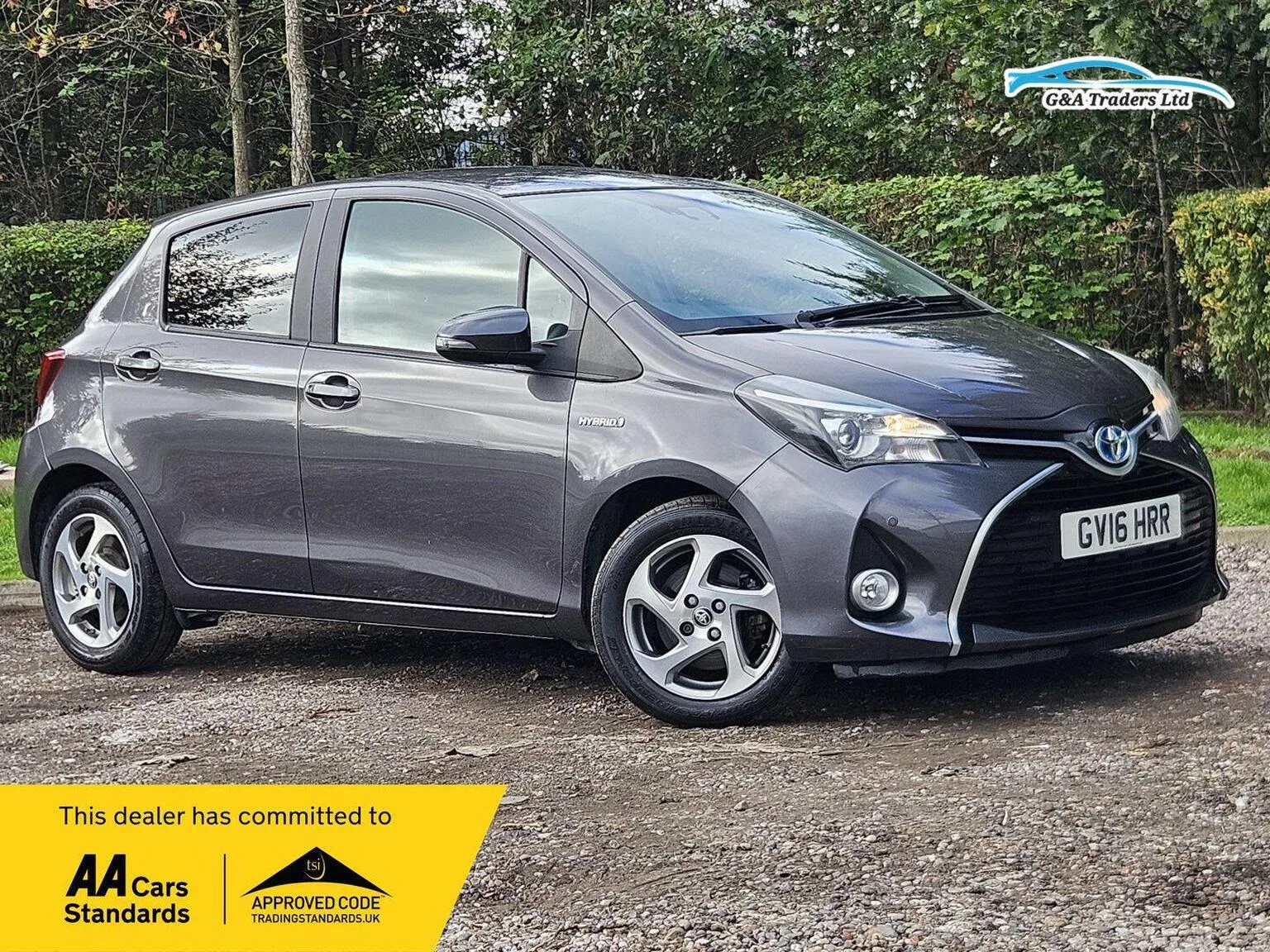2016 Toyota Yaris 1.5 VVT-h Excel E-CVT Euro 6 5dr (15in Alloy)