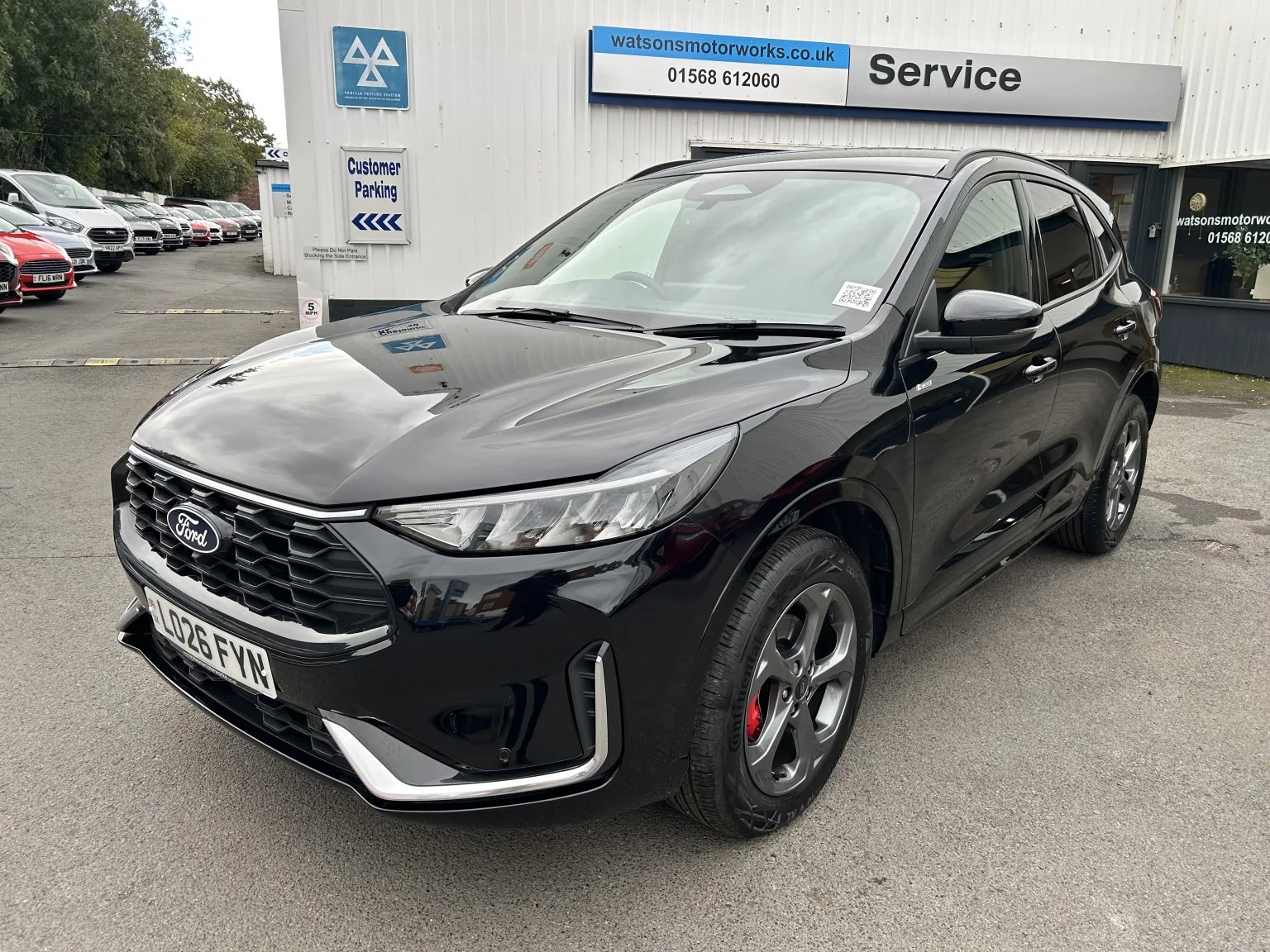 2026 Ford Kuga ST-Line 2.5L FHEV 180PS FWD CVT Automatic, only 1114 miles!