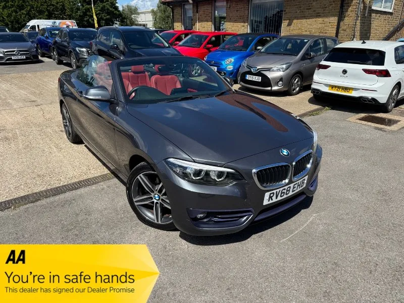 2018 BMW 2 Series 1.5 218i Sport Convertible 2dr Petrol Auto Euro 6 (s/s) (136 ps)