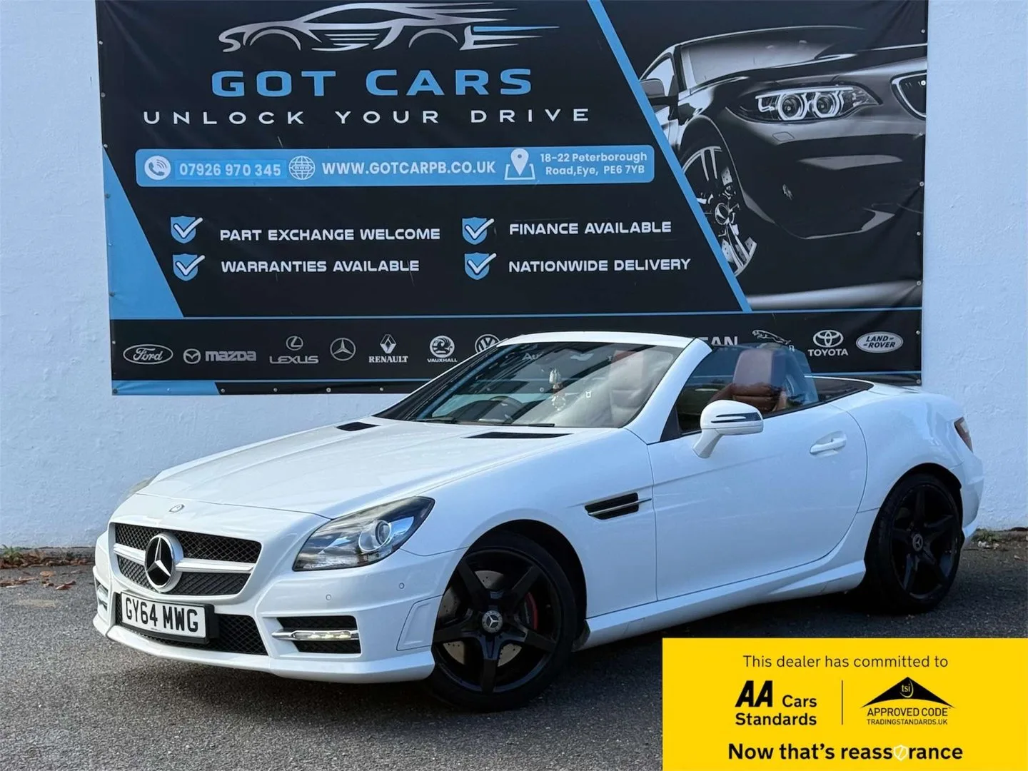 2014 Mercedes-Benz SLK 2.1 SLK250 CDI AMG Sport Convertible 2dr Diesel G-Tronic+ Euro 5 (s/s) (204