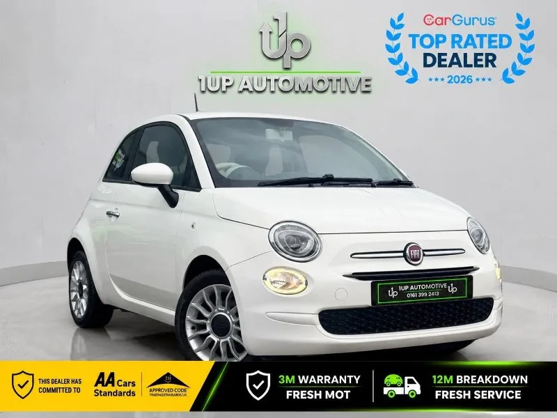 2017 Fiat 500 1.2 ECO Pop Star Hatchback 3dr Petrol Manual Euro 6 (s/s) (69 bhp)