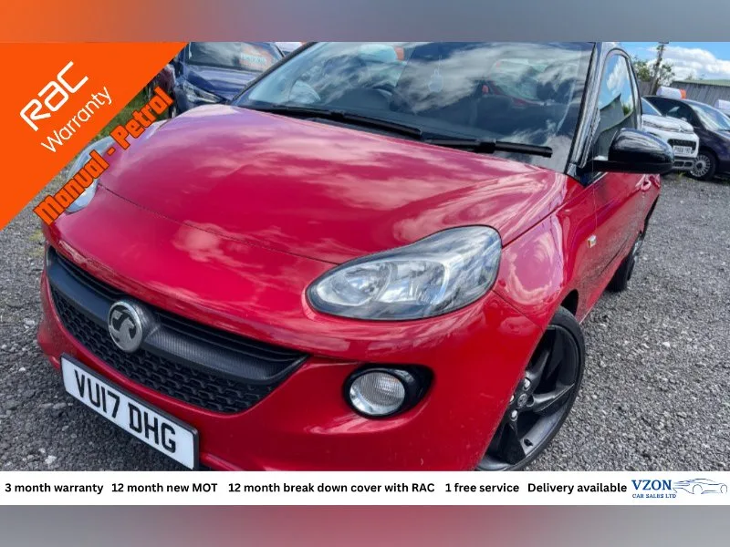 2017 Vauxhall Adam 1.2i ecoFLEX ENERGISED Hatchback 3dr Petrol Manual Euro 6 (s/s) (70 ps)