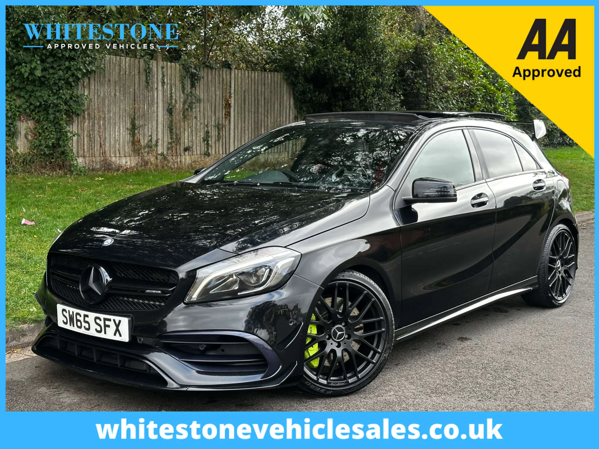 2015 Mercedes-Benz A Class 2.0 AMG A 45 4Matic Premium Auto 4WD 5dr