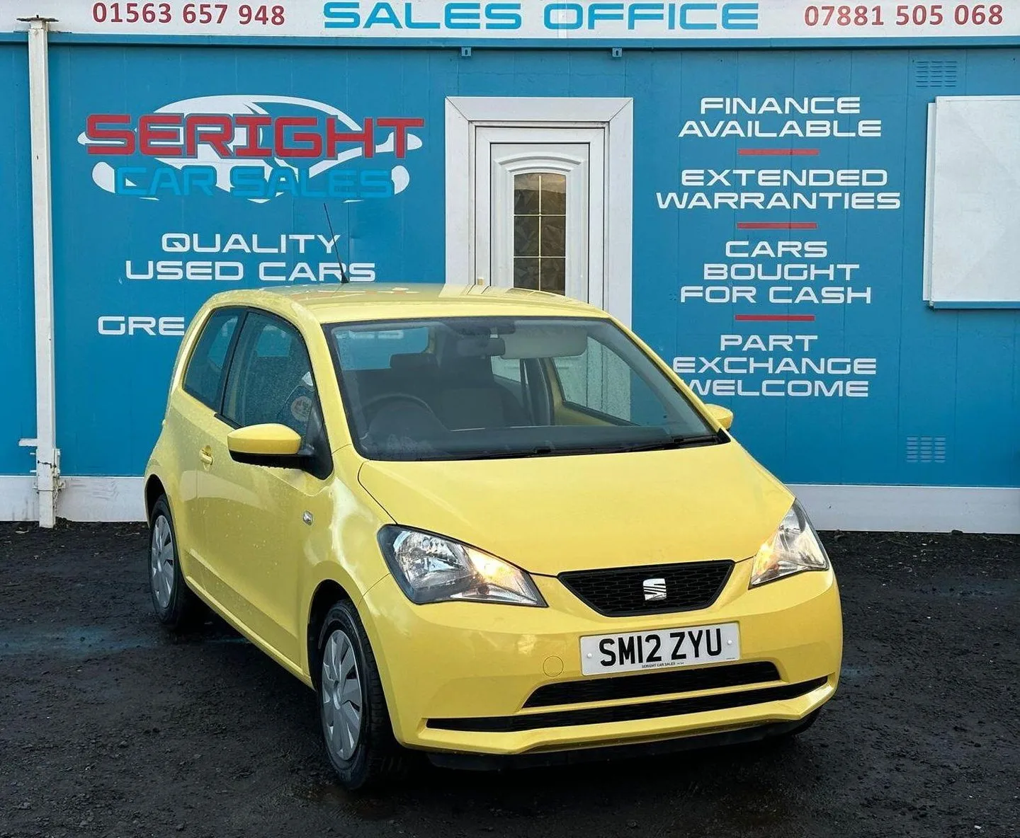 2012 SEAT Mii 1.0 12v S Hatchback 3dr Petrol Manual Euro 5 (60 ps)