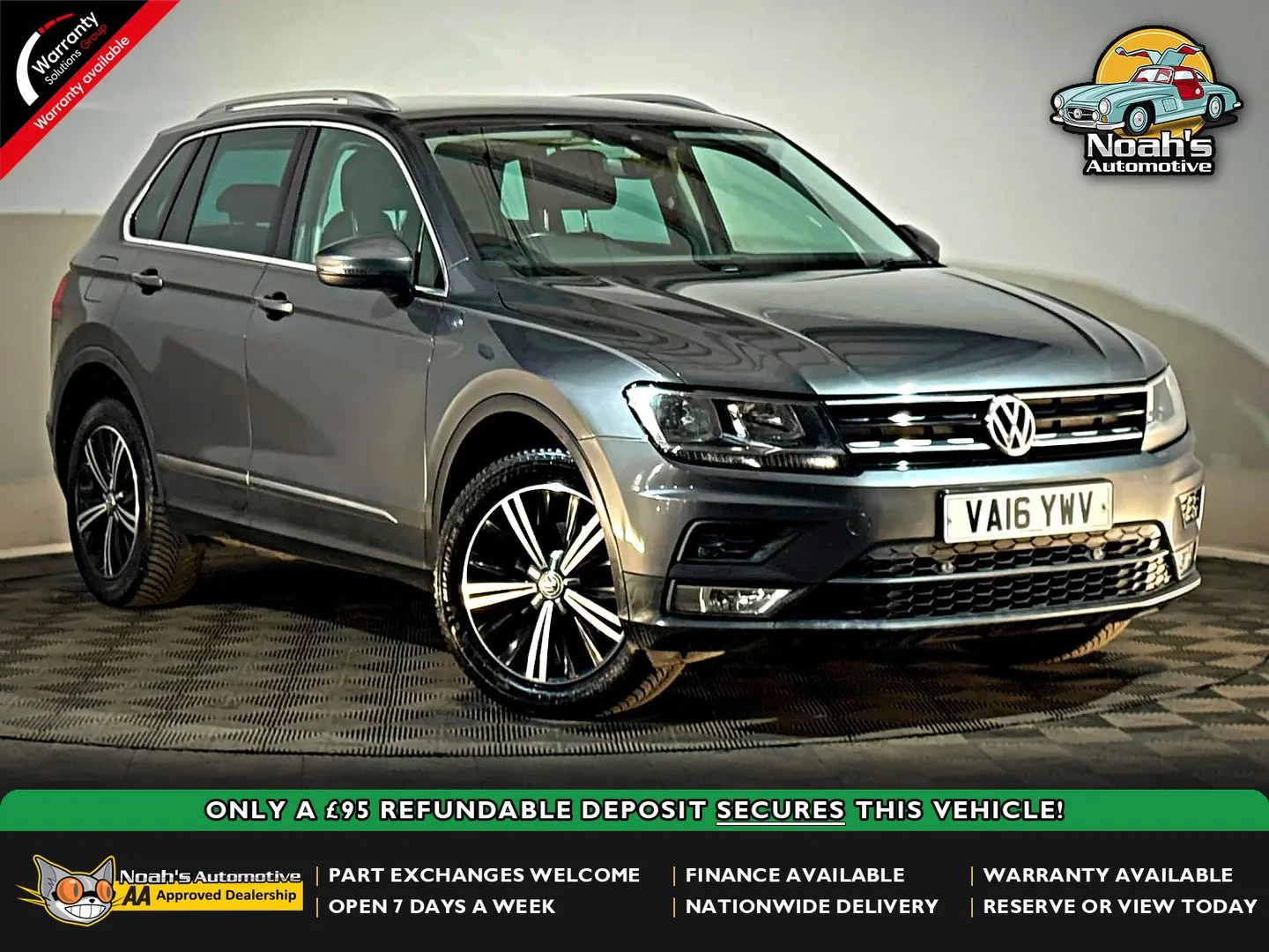 2016 Volkswagen Tiguan SE NAV TDI BMT 4MOTION