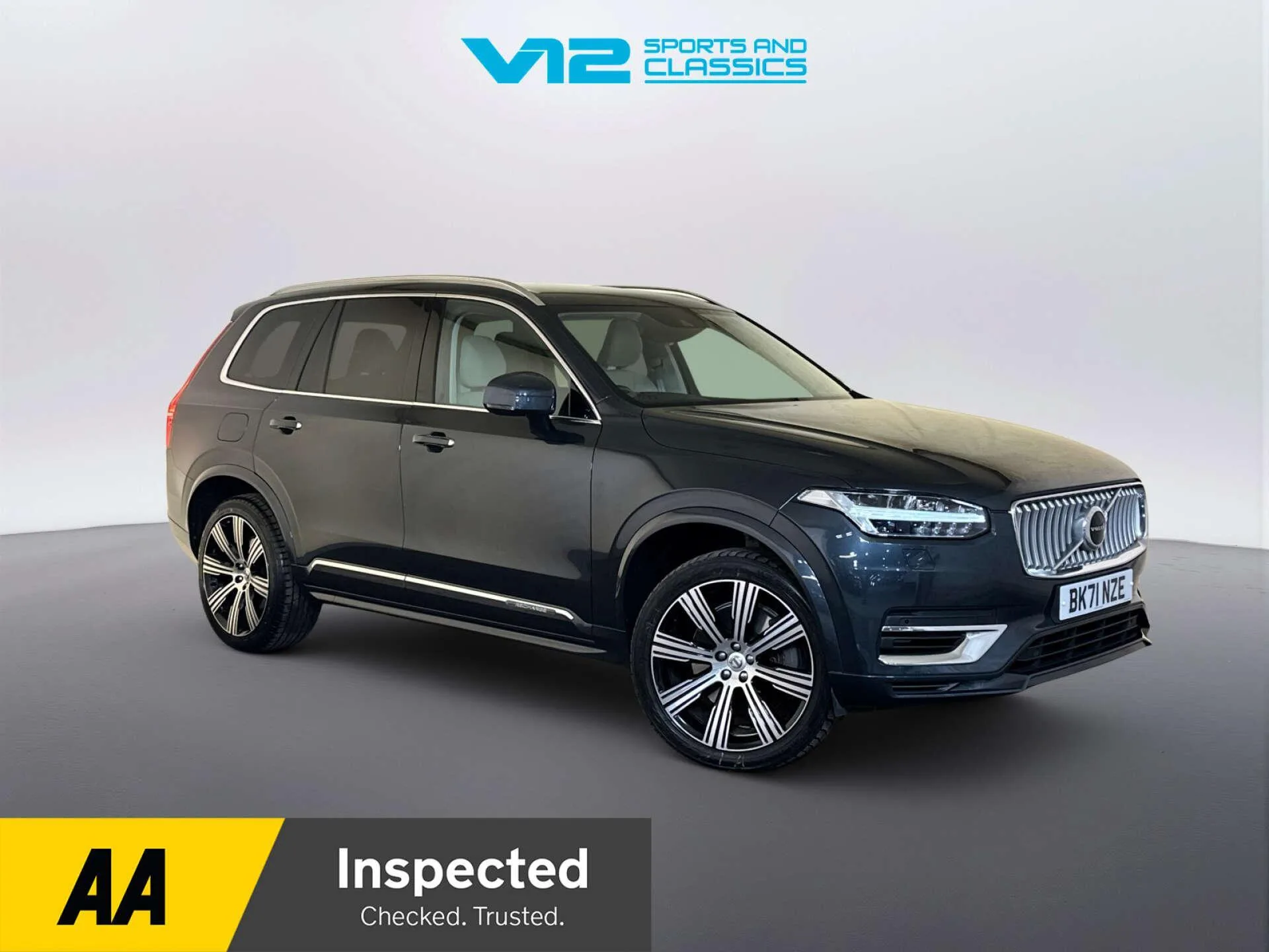 2021 Volvo XC90 2.0h T8 Twin Engine Recharge 11.6kWh Inscription Pro SUV 5dr Petrol Plug-in Hybrid Auto 4WD Euro 6 (s/s) (390 ps)