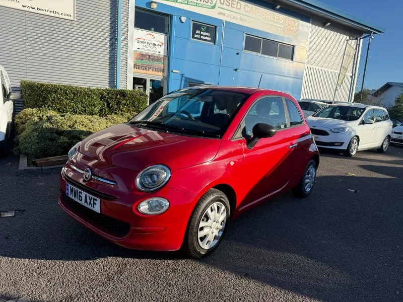 2016 Fiat 500 1.2 Pop Hatchback 3dr Petrol Manual Euro 6 (s/s) (69 bhp)