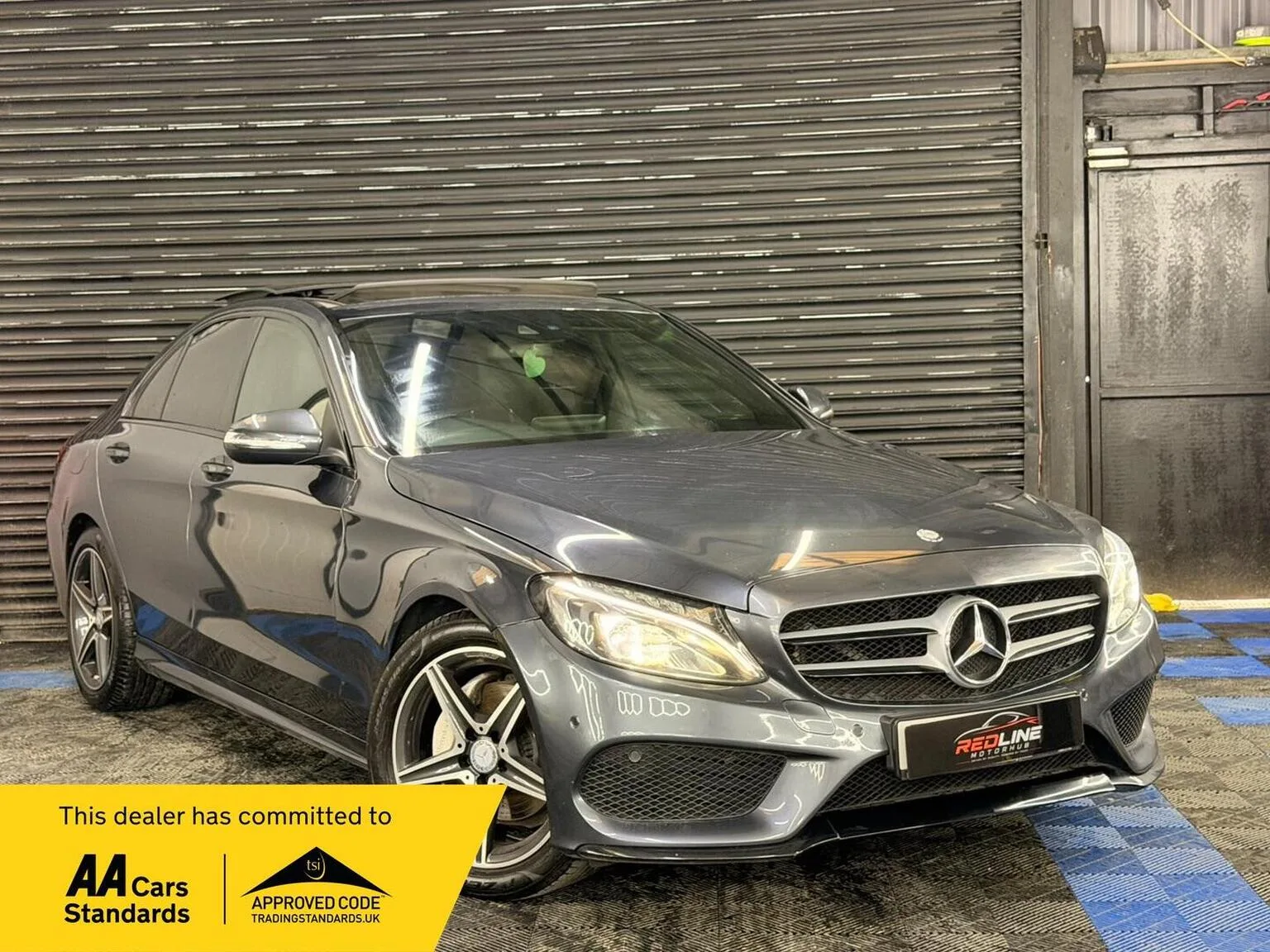 2014 Mercedes-Benz C Class 2.1 C220d AMG Line (Premium Plus) 7G-Tronic+ Euro 6 (s/s) 4dr