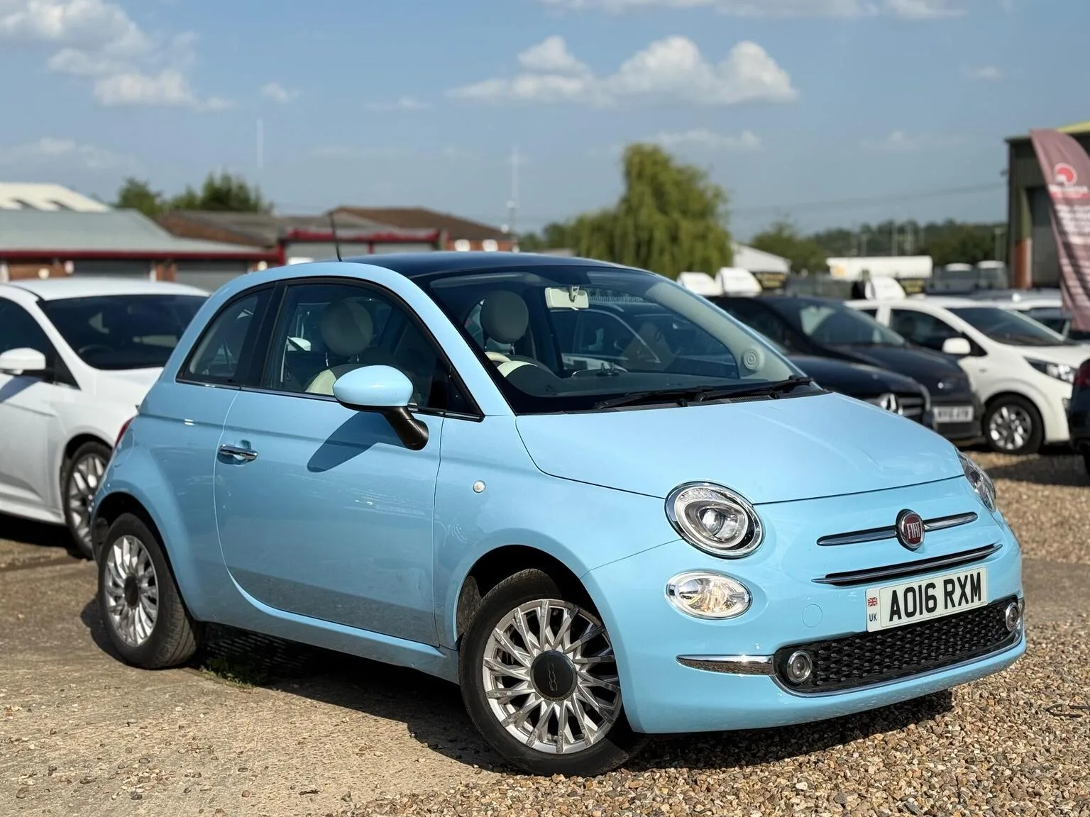2016 Fiat 500 1.2 Lounge Dualogic Euro 6 (s/s) 3dr