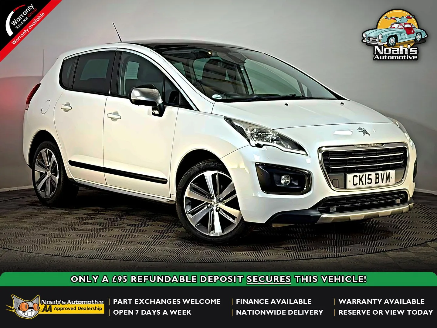 2015 Peugeot 3008 E-HDI ALLURE