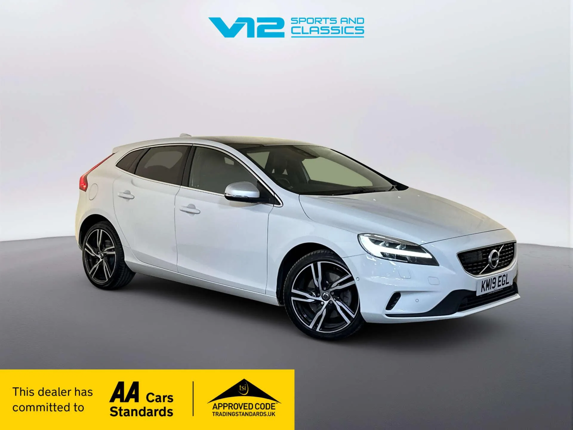 2019 Volvo V40 2.0 D2 R-Design Edition Hatchback 5dr Diesel Auto Euro 6 (s/s) (120 ps)