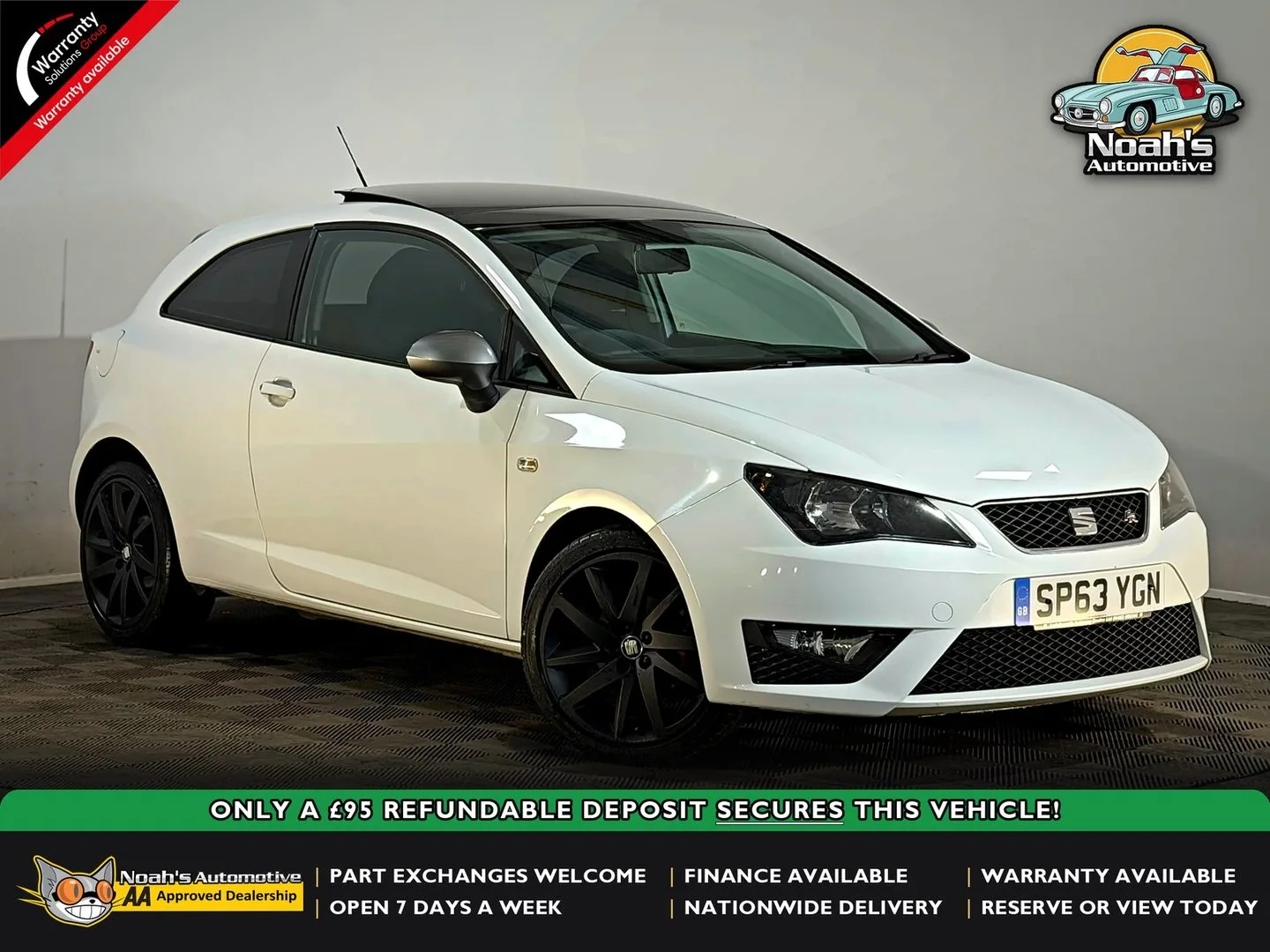 2014 SEAT Ibiza FR 1.2 TSI 105 DSG AUTOMATIC