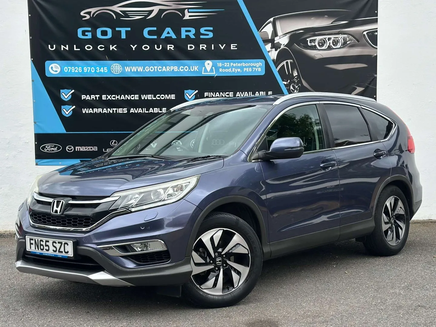 2015 Honda CR-V 1.6 i-DTEC SR SUV 5dr Diesel Manual Euro 6 (s/s) (120 ps)