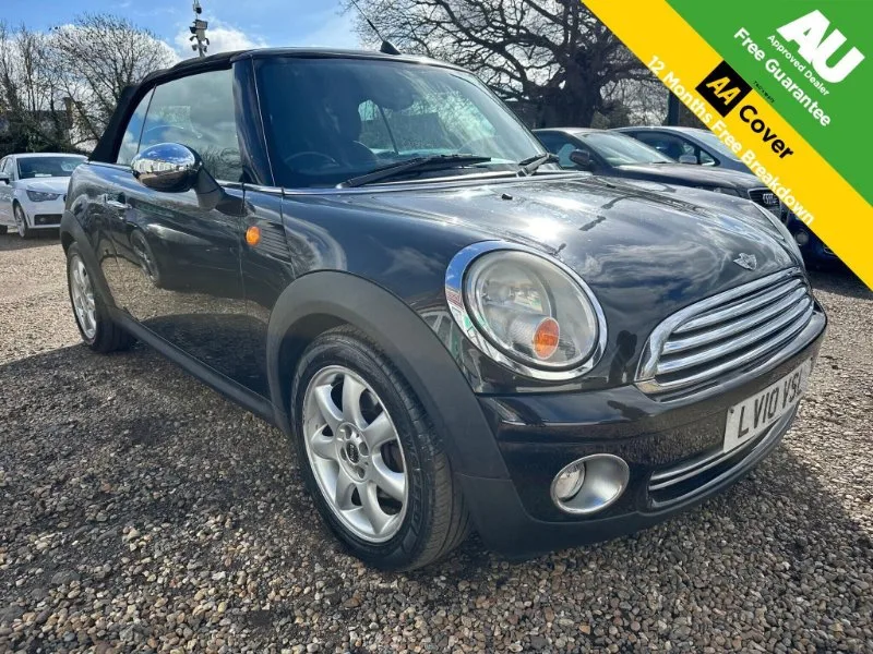 2010 MINI Convertible 1.6 One Steptronic Euro 5 2dr