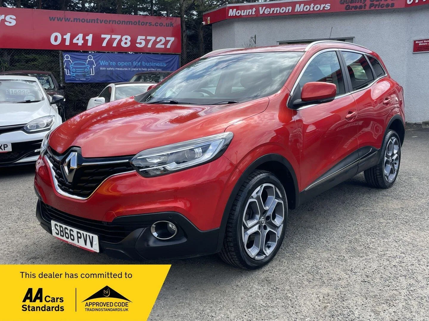 2016 Renault Kadjar 1.6 dCi Dynamique S Nav 4WD Euro 6 (s/s) 5dr