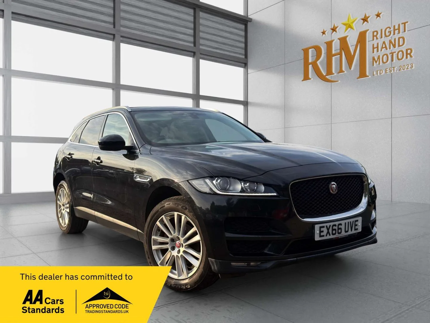 2016 Jaguar F-Pace 2.0 D180 Portfolio SUV 5dr Diesel Auto AWD Euro 6 (s/s) (180 ps)