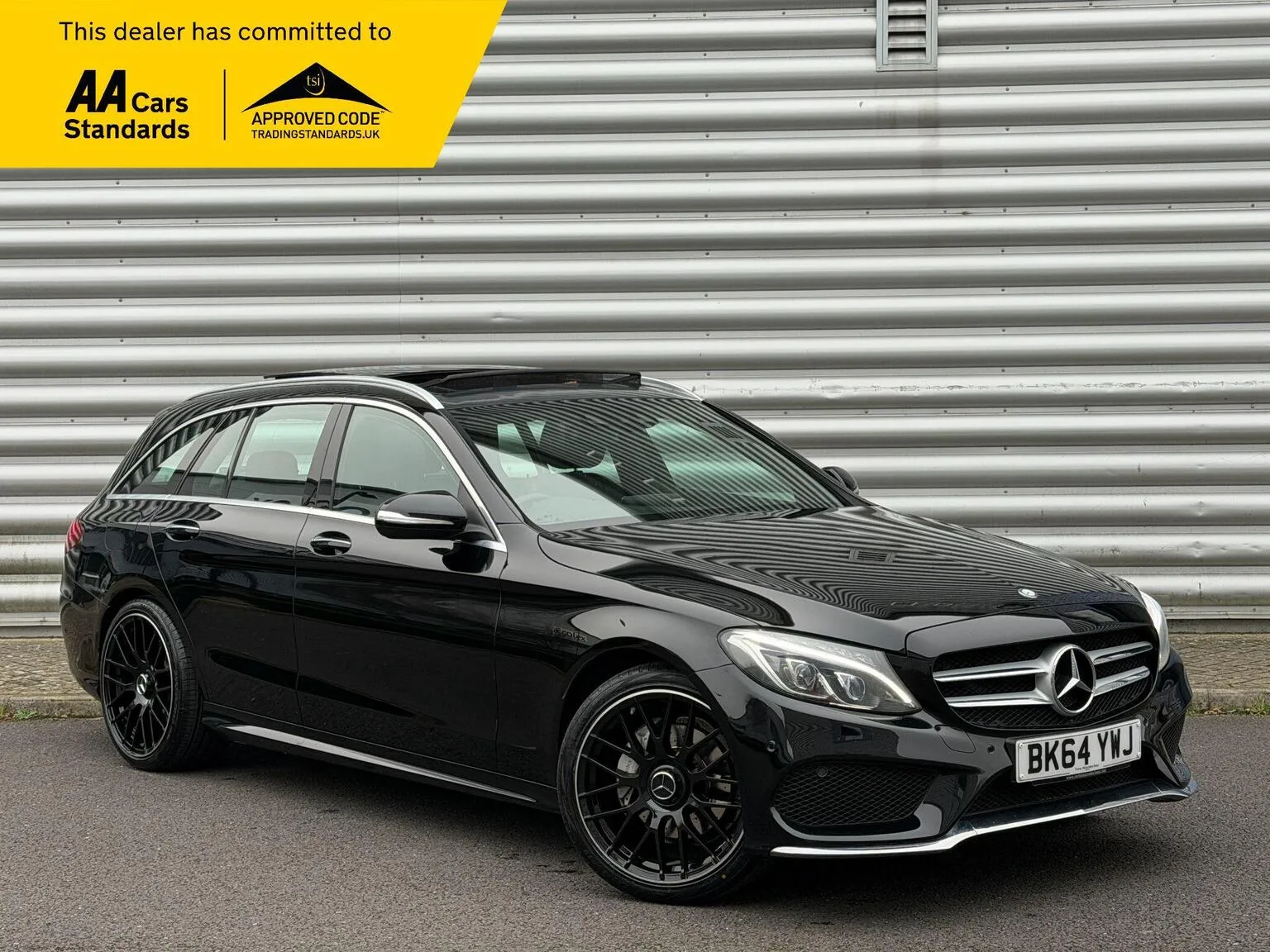 2014 Mercedes-Benz C Class 2.1 C220d AMG Line (Premium Plus) G-Tronic+ Euro 6 (s/s) 5dr