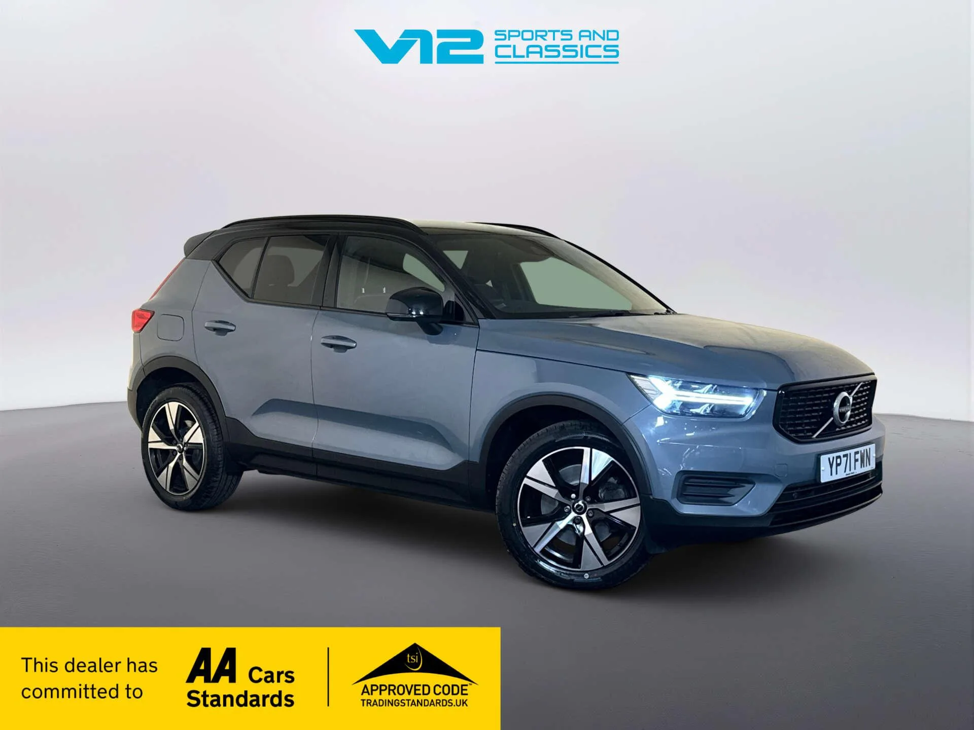 2021 Volvo XC40 1.5h T4 Recharge 10.7kWh R-Design SUV 5dr Petrol Plug-in Hybrid Auto Euro 6 (s/s) (211 ps)