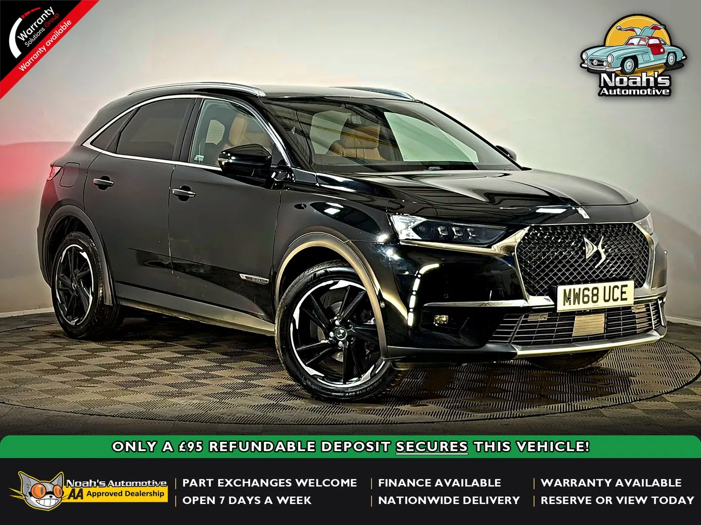 2018 DS DS 7 PRESTIGE 1.6 PURETECH 180 AUTOMATIC