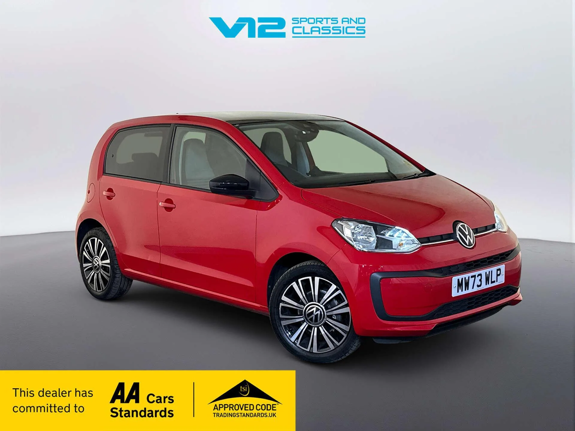 2023 Volkswagen up! 1.0 Black Edition Hatchback 5dr Petrol Manual Euro 6 (s/s) (65 ps)