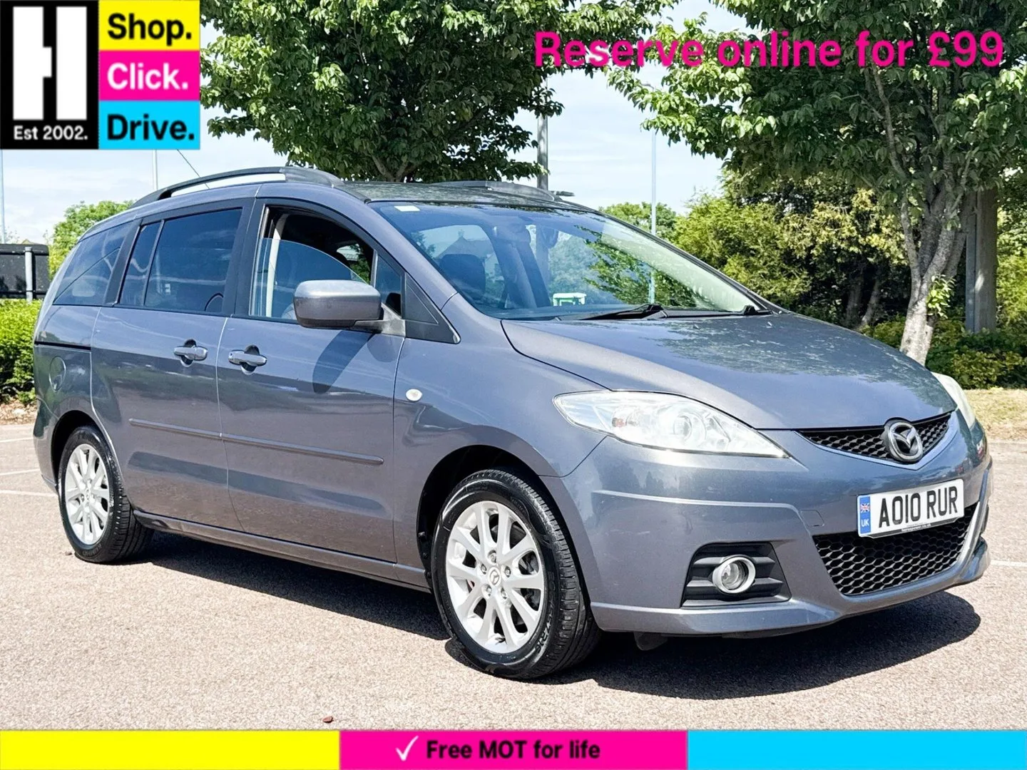 2010 Mazda 5 1.8 Takara MPV 5dr Petrol Manual (179 g/km, 114 bhp)