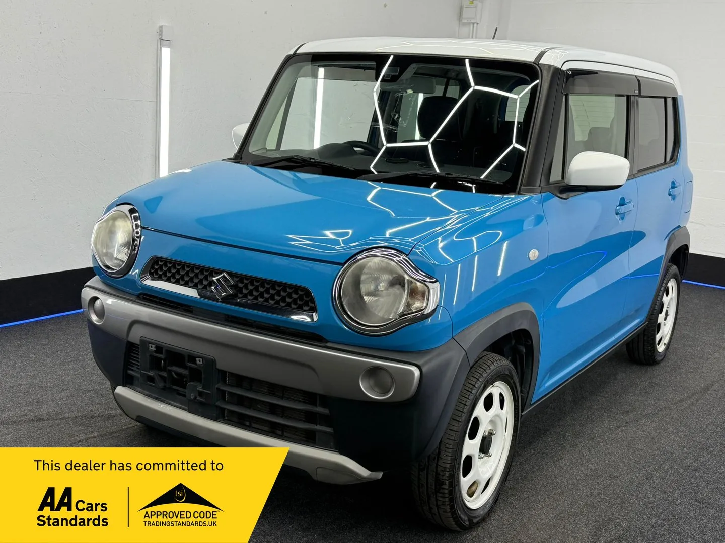 2015 Suzuki Hustler TURBO G 660cc Auto Kei Car MR31S Summer Blue
