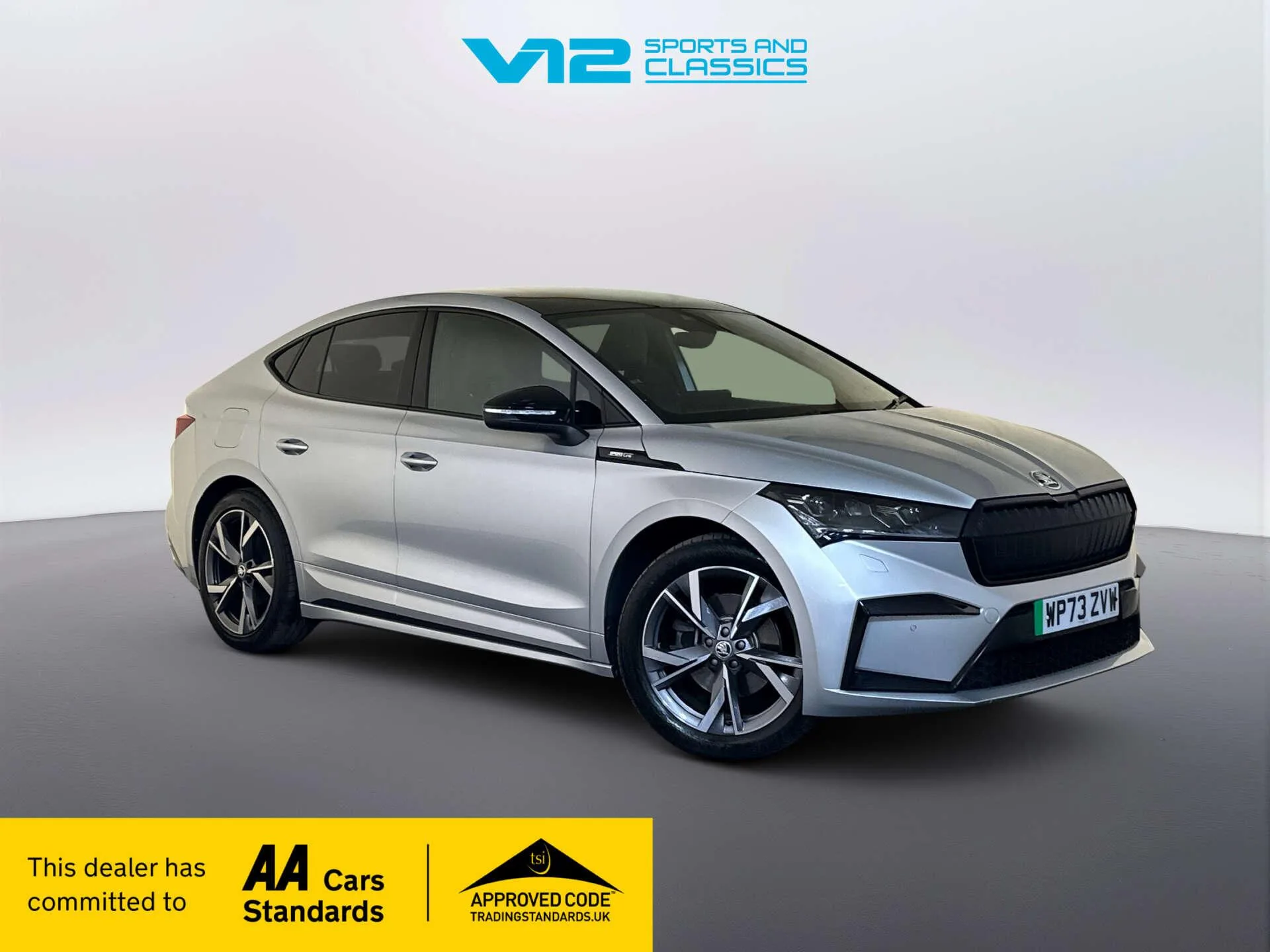 2023 Skoda Enyaq iV 82kWh 80 SportLine Plus Coupe 5dr Electric Auto (DC125kW) (204 ps)