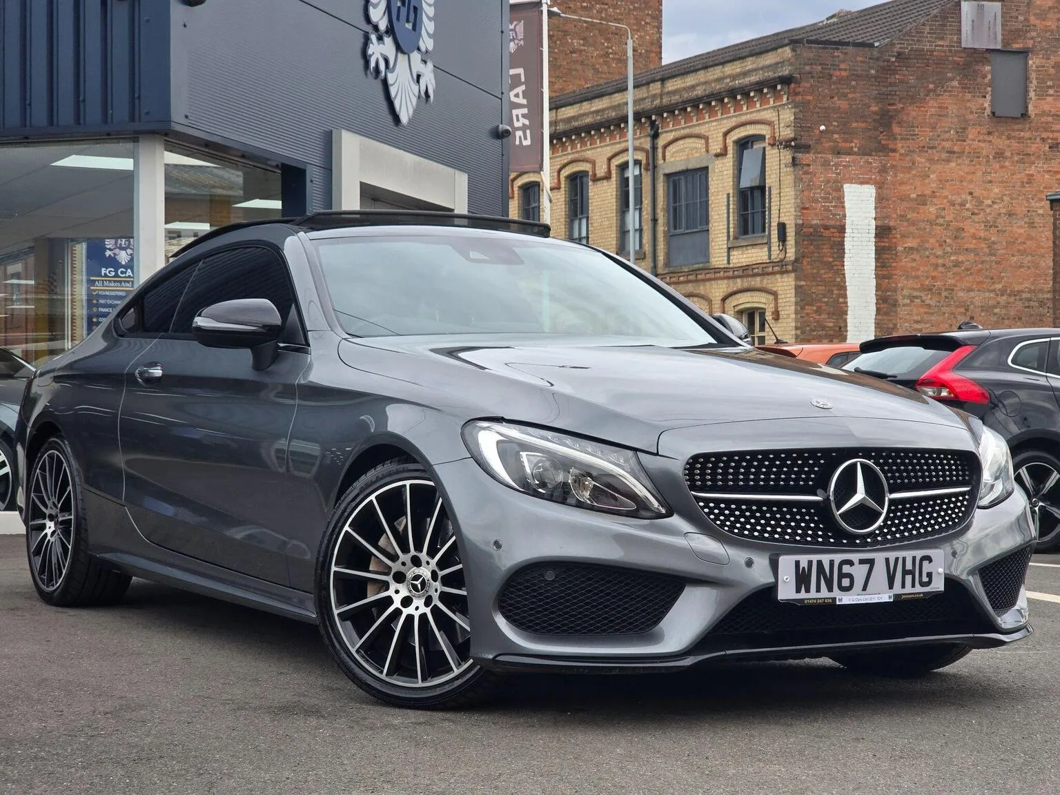 2017 Mercedes-Benz C Class 2.1 C250d AMG Line (Premium Plus) G-Tronic+ Euro 6 (s/s) 2dr
