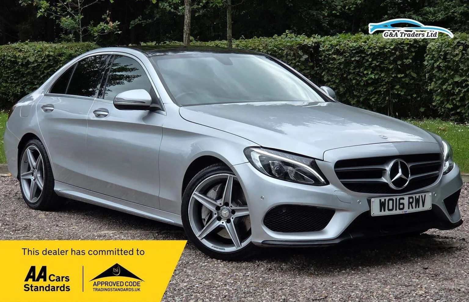 2016 Mercedes-Benz C Class 2.1 C250d AMG Line (Premium) 7G-Tronic+ Euro 6 (s/s) 4dr